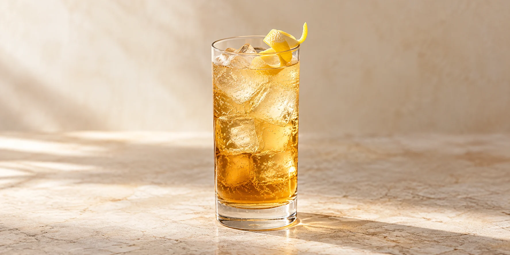 Toasted Barley Highball (with Mocktail Version)