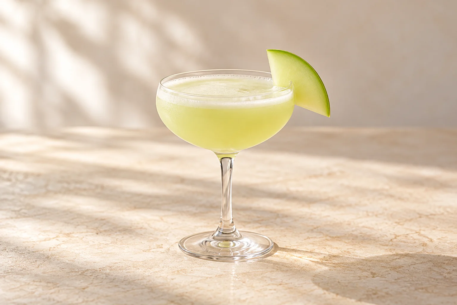 Silver Needle Melon Martini
