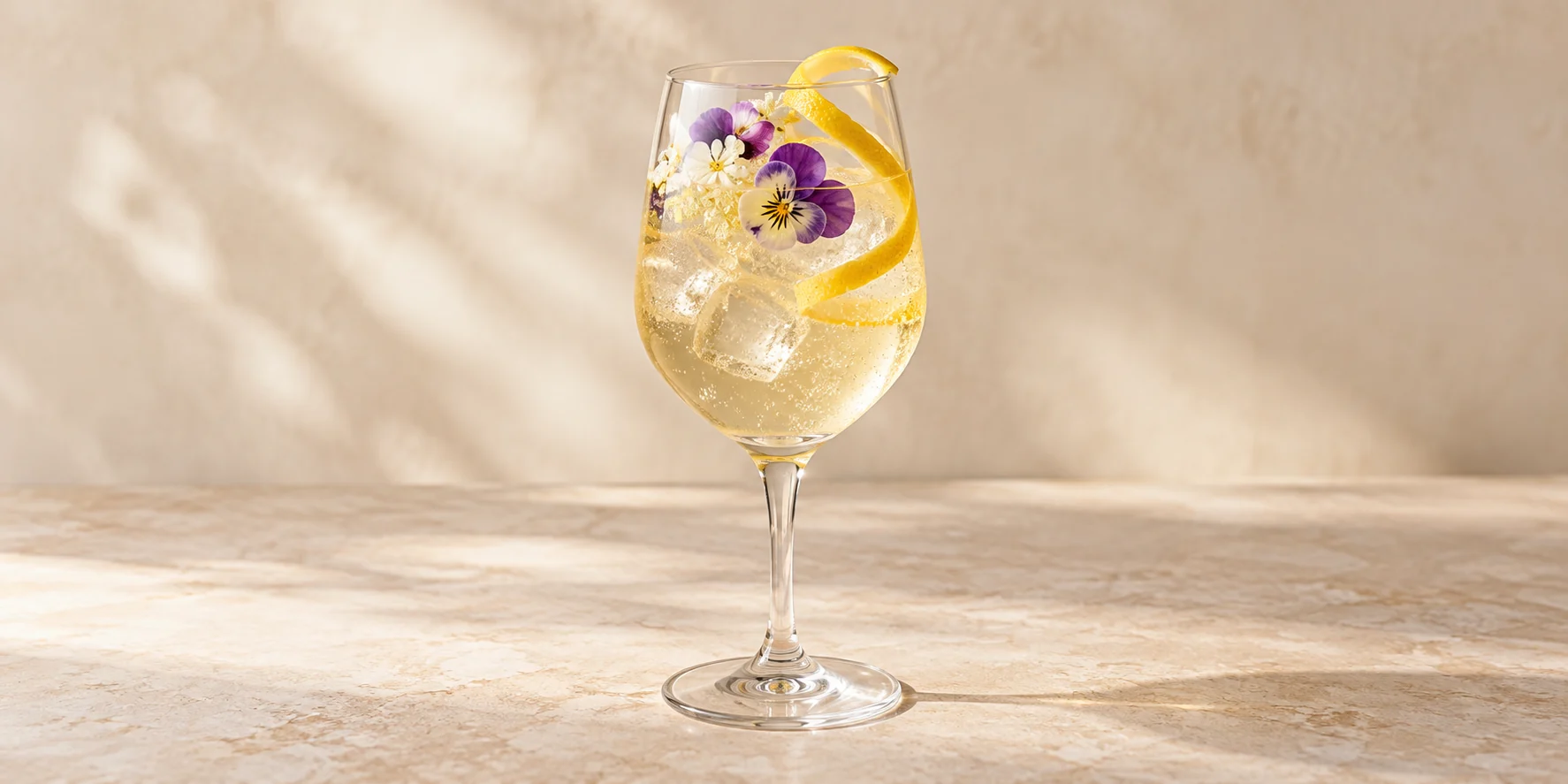 White Tea and Elderflower Spritz
