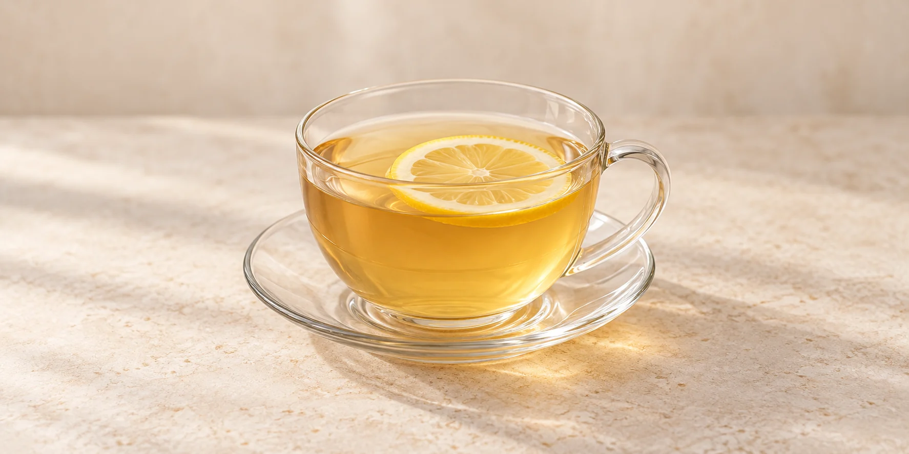 Elderflower Infusion with Honey and Lemon