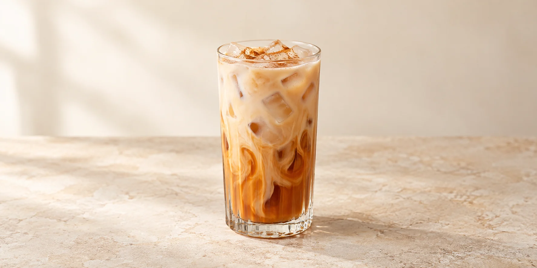 Iced Honeybush Oat Milk Latte