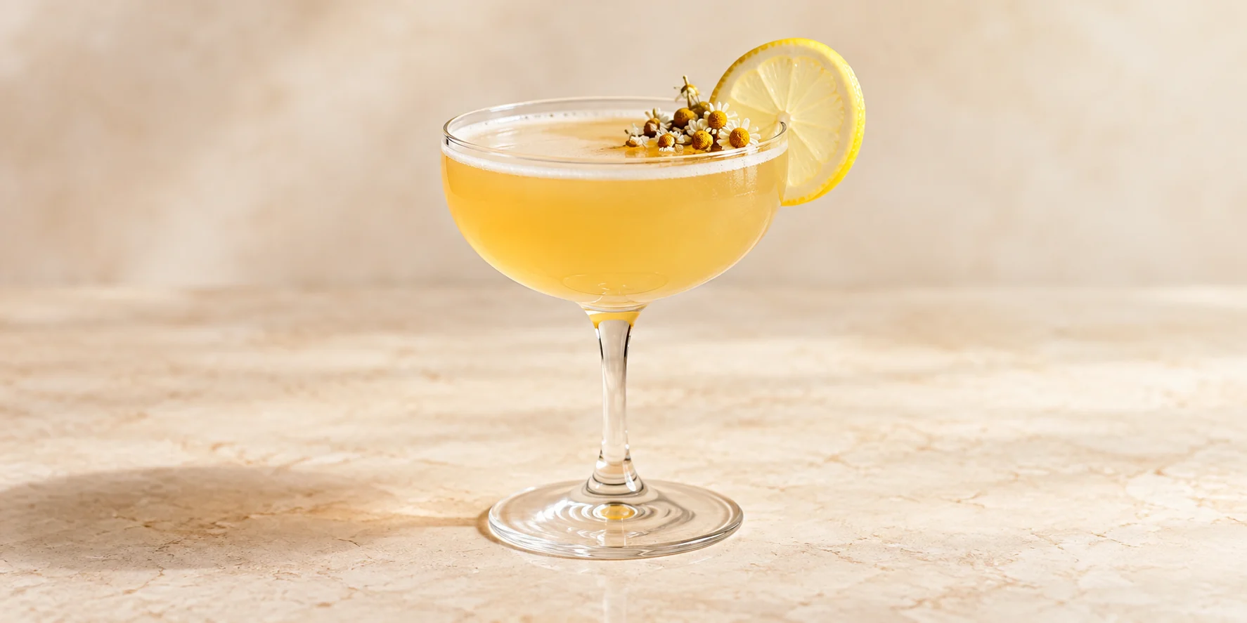 Chamomile Bee's Knees Cocktail