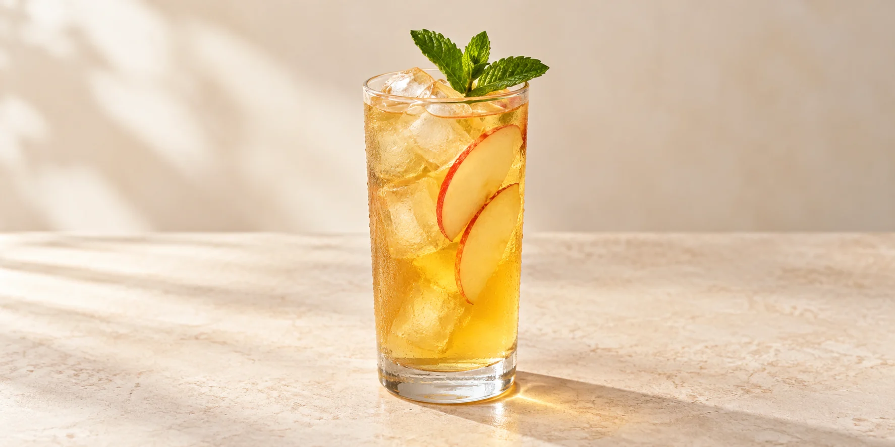 Iced Chamomile Lemonade with Honey