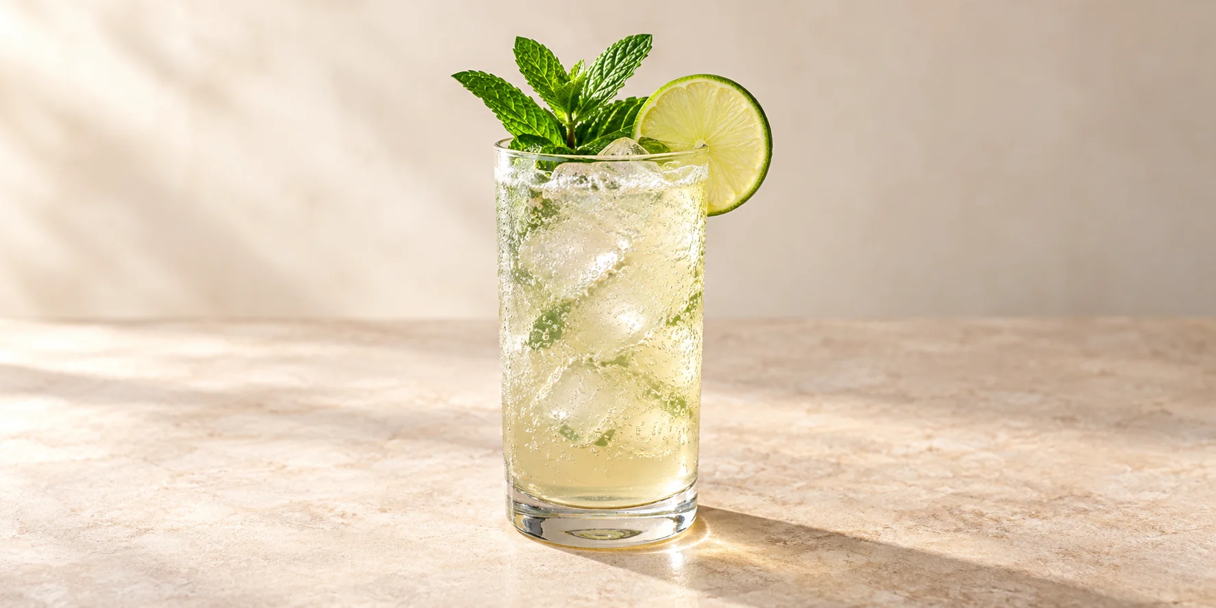 Mojito de té de menta