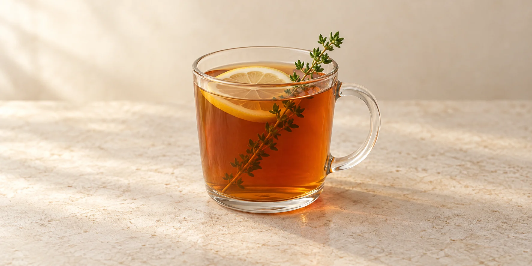 Russian Caravan with Honey, Lemon and Thyme
