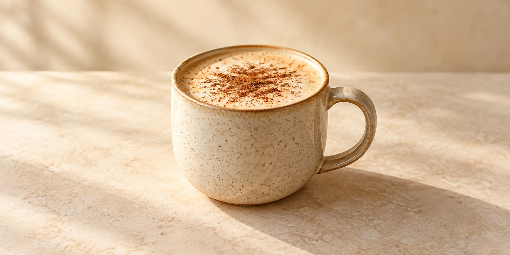 Spiced Dianhong Wellness Latte