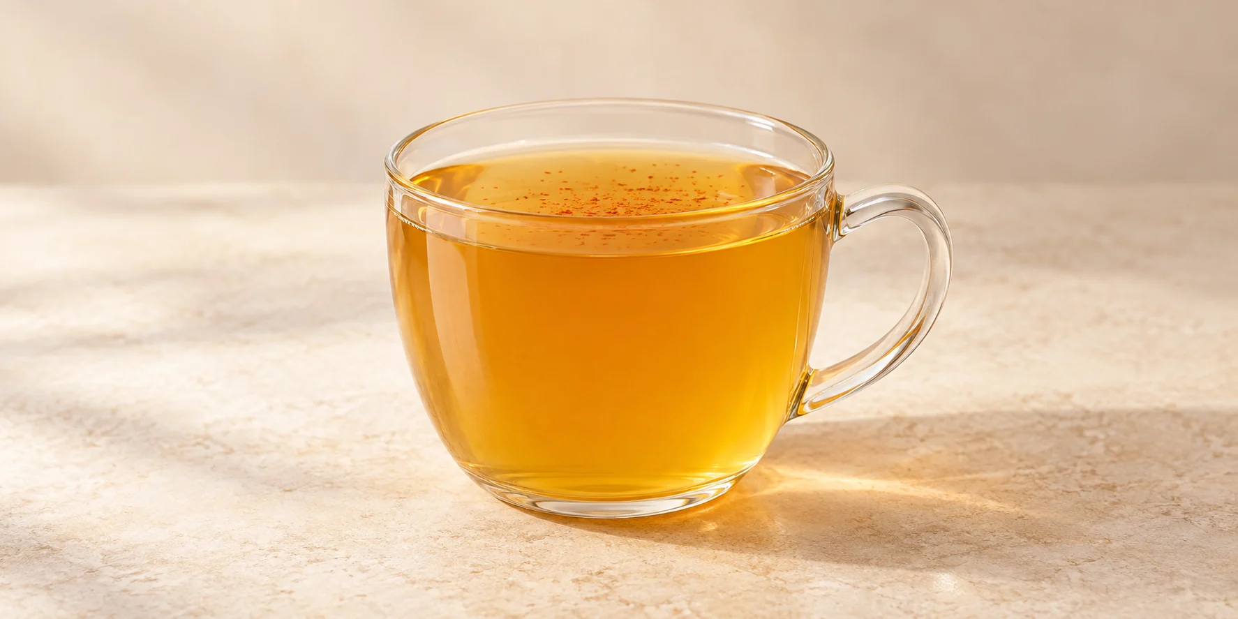 Citrus Green Tea with Ginger, Honey and Cayenne