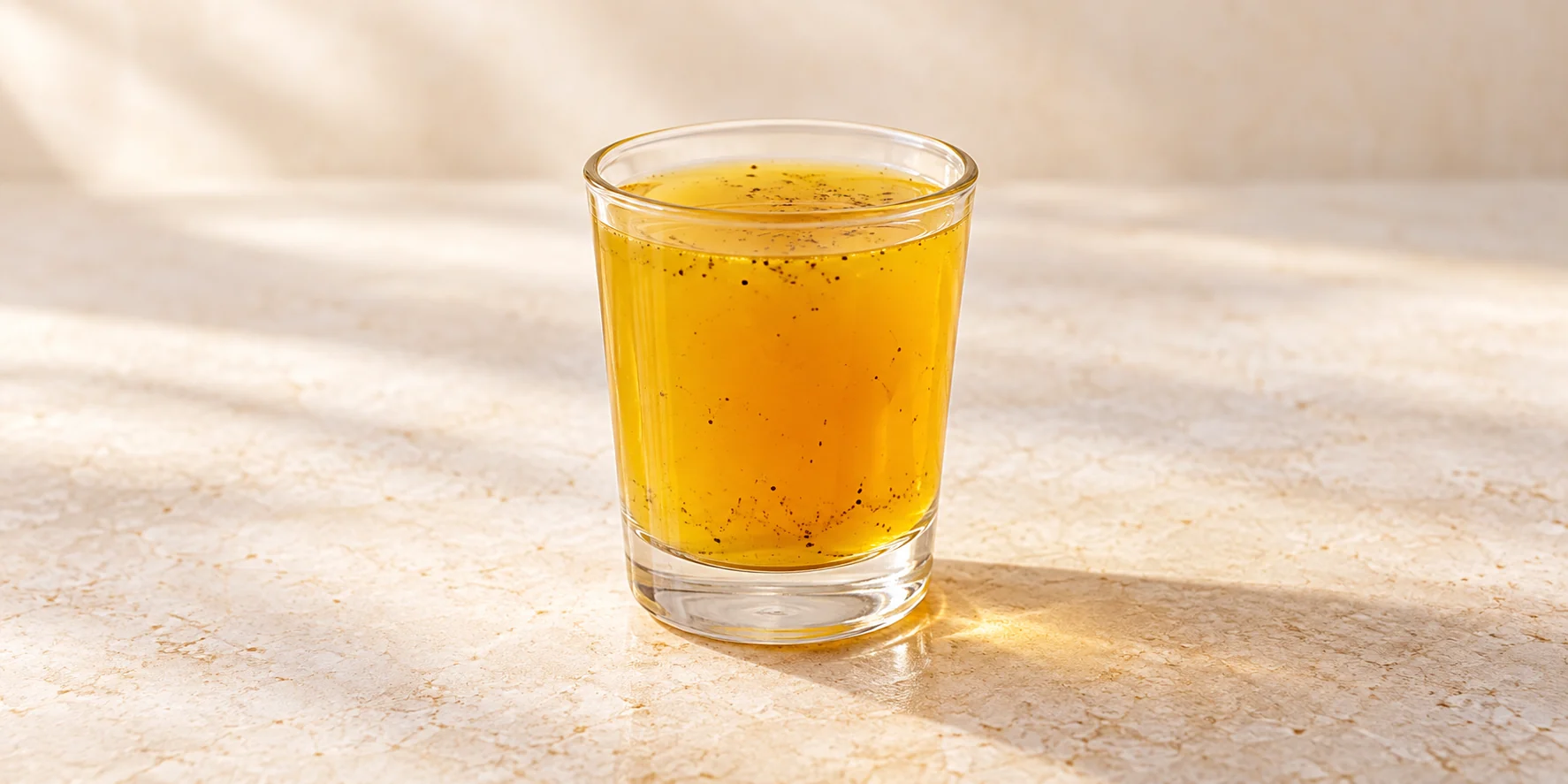 Tulsi, Ginger and Turmeric Morning Shot