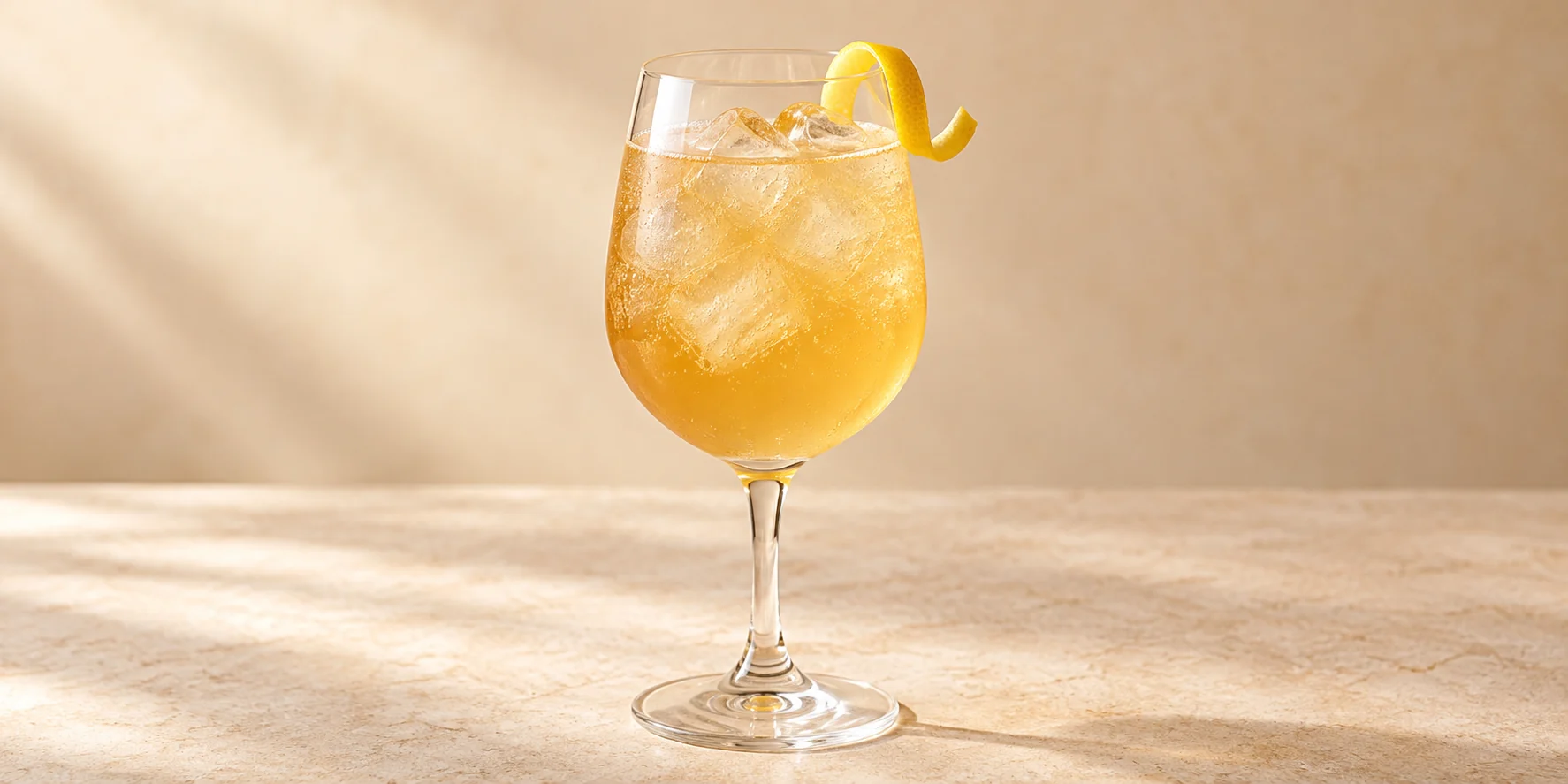 Bancha Yuzu Spritz Mocktail