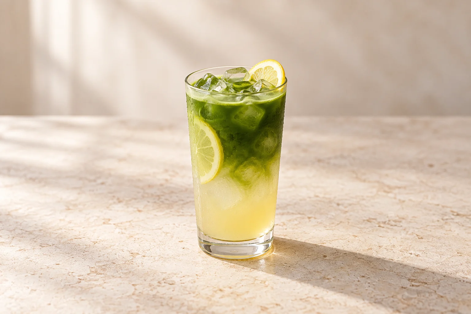 Iced Matcha Lemonade