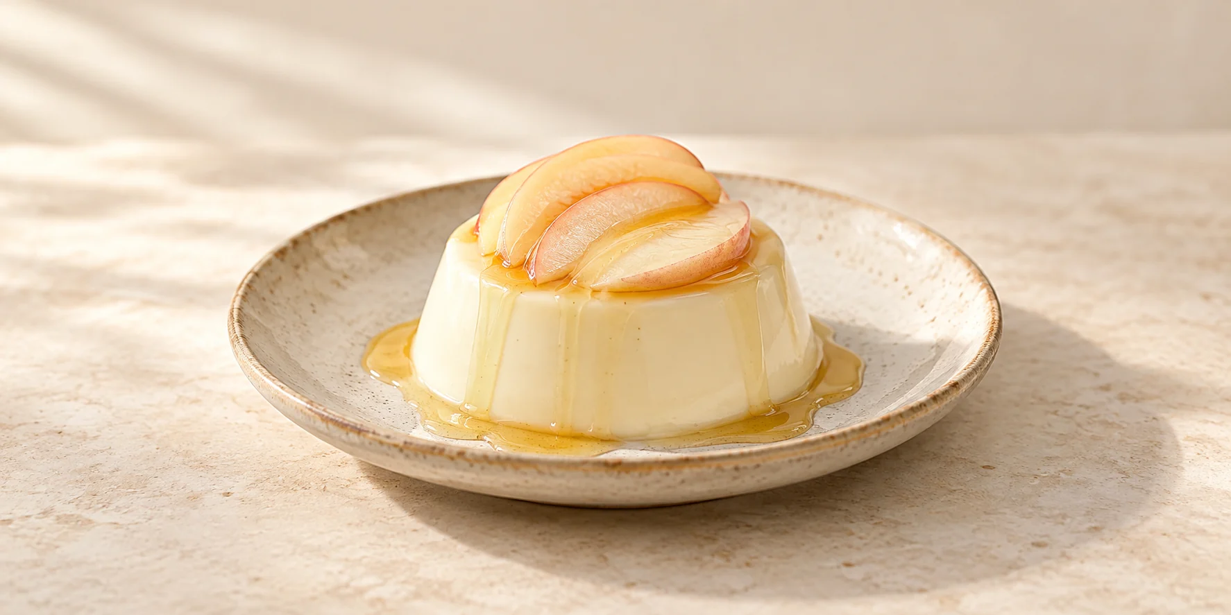 White Tea and Honey Panna Cotta