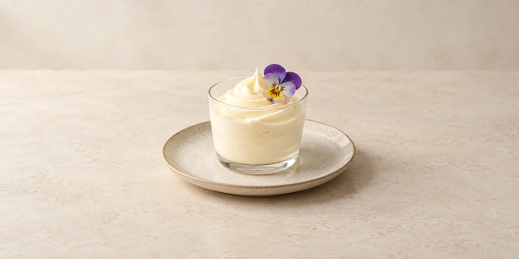 Pai Mu Tan White Tea and Honey Mousse