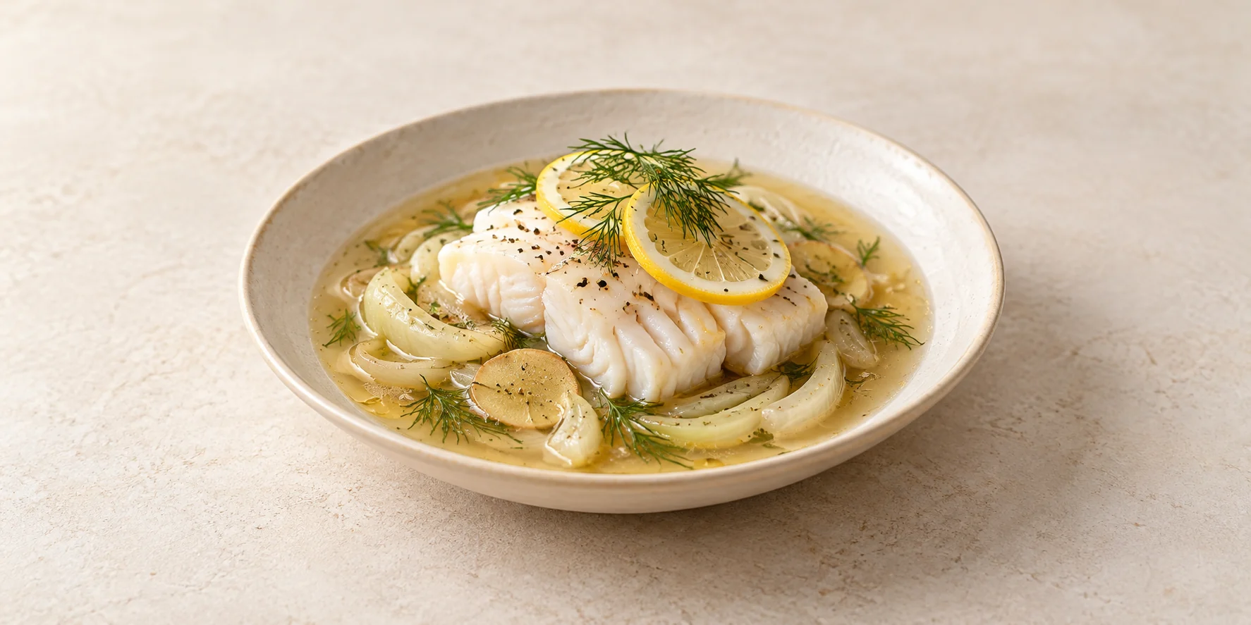 Digestion Blend Poached Fennel and White Fish