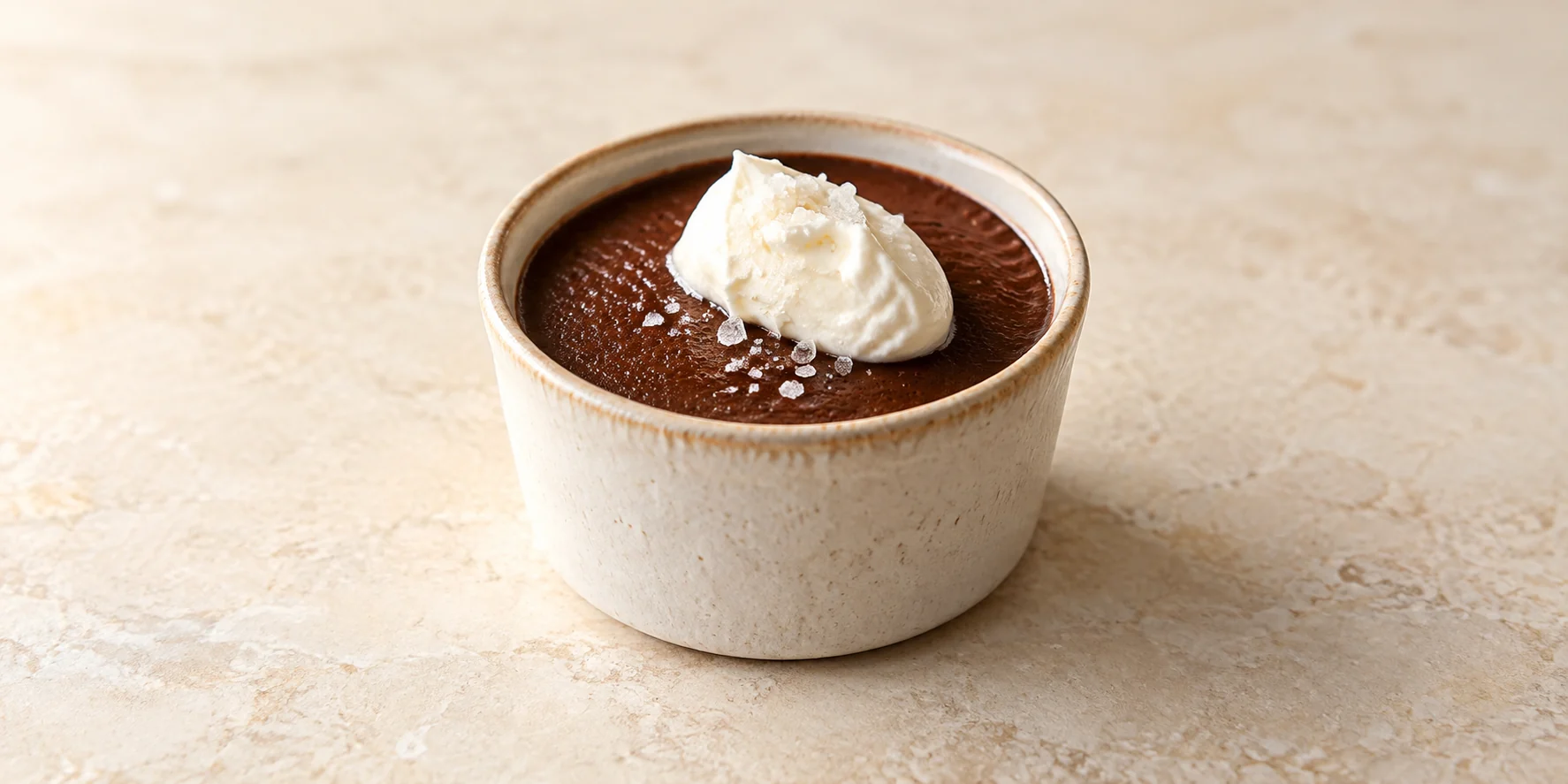 Guayusa and Dark Chocolate Pots de Crème