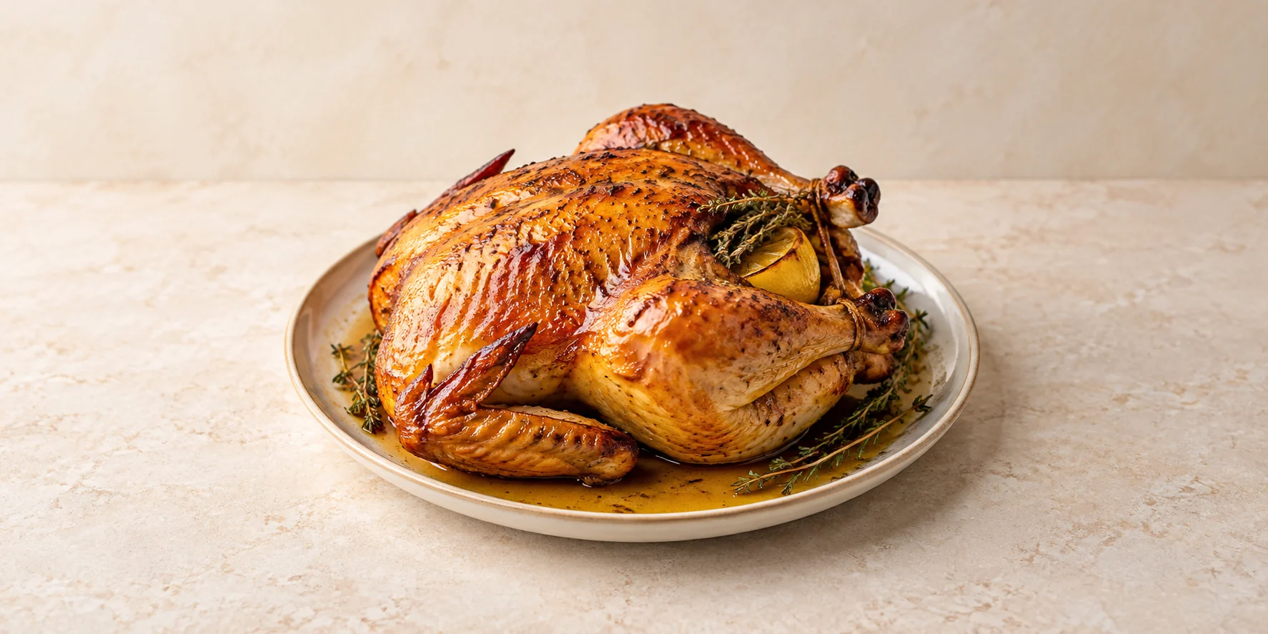 Dimbula Tea-Brined Roast Chicken with Citrus