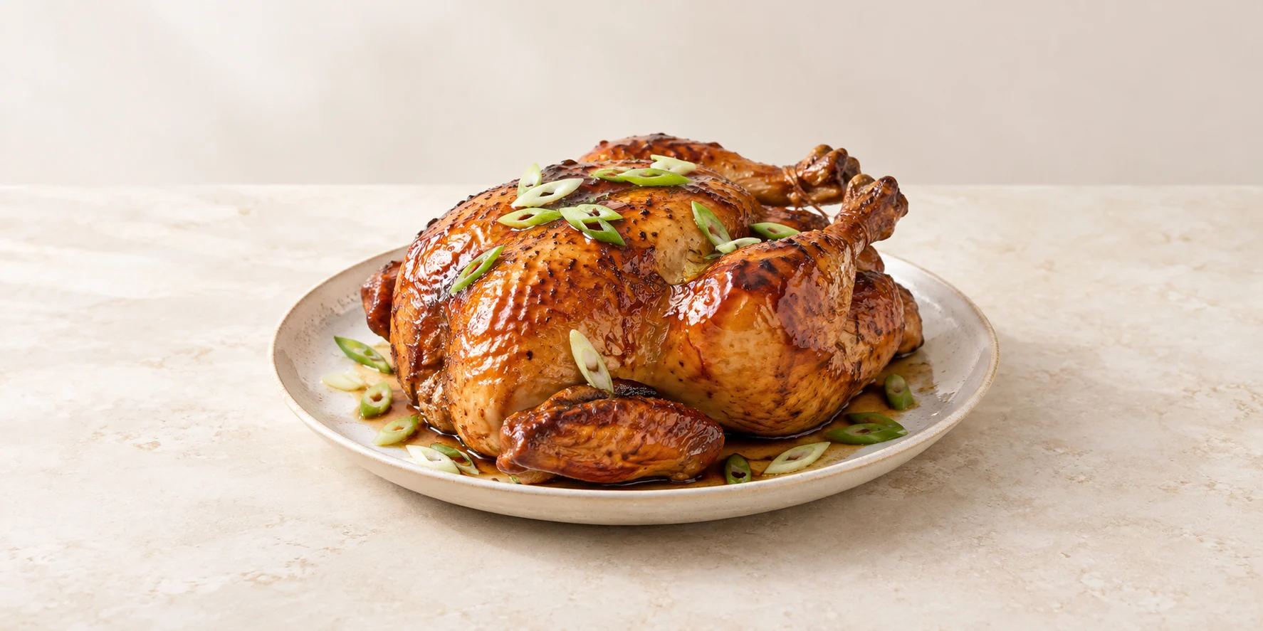 Golden Monkey Tea-Glazed Roast Chicken