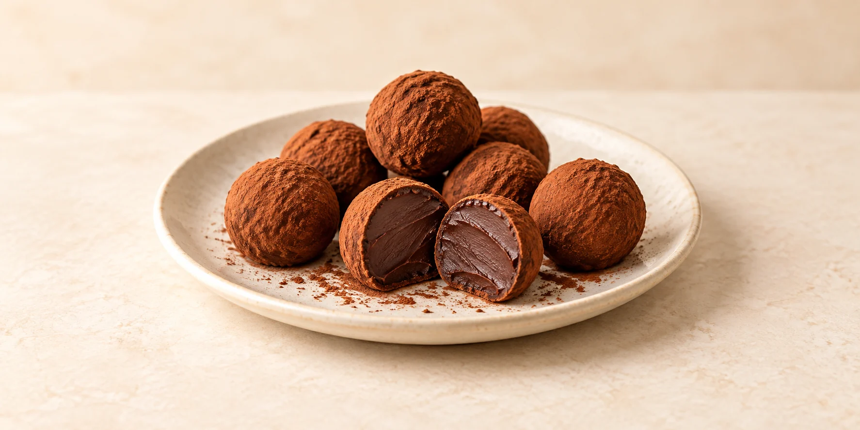 Keemun Chocolate Truffles