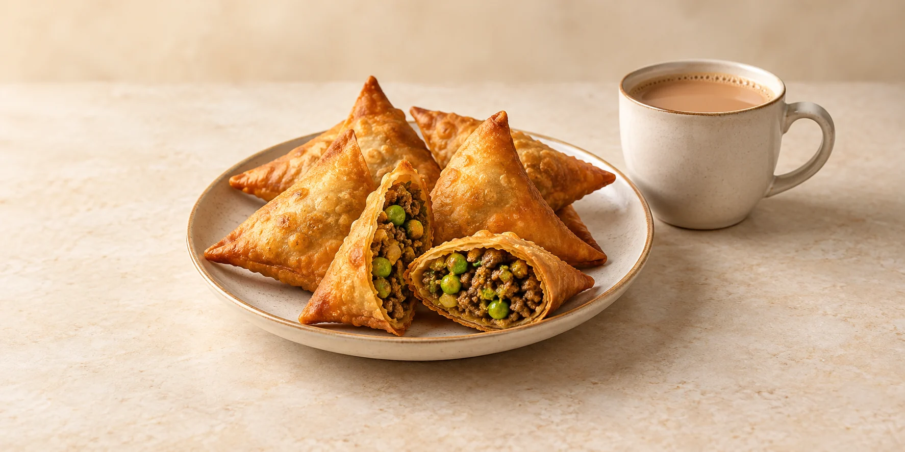 Kenyan Spiced Beef Samosas