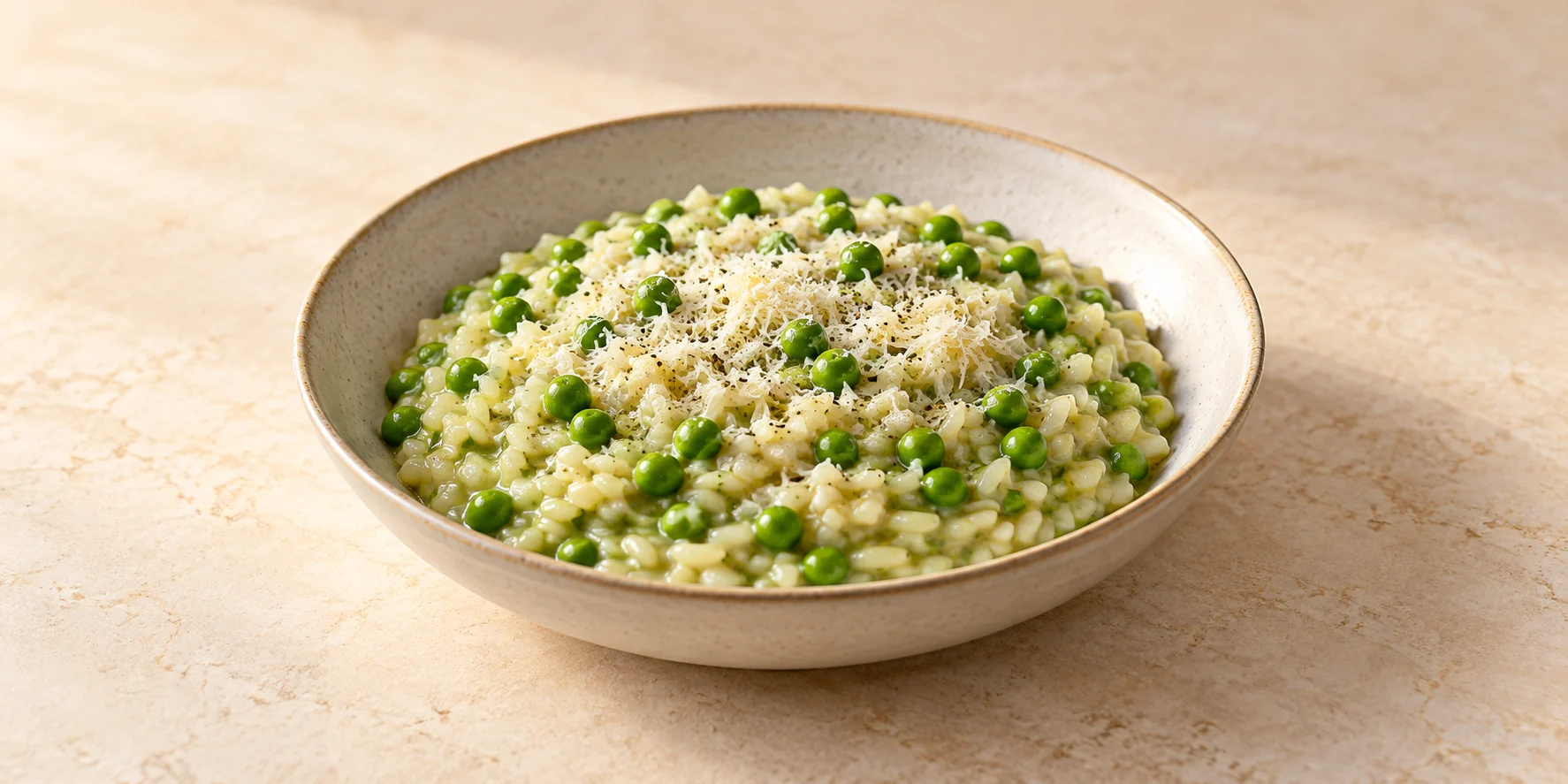 Nettle and Spring Pea Risotto
