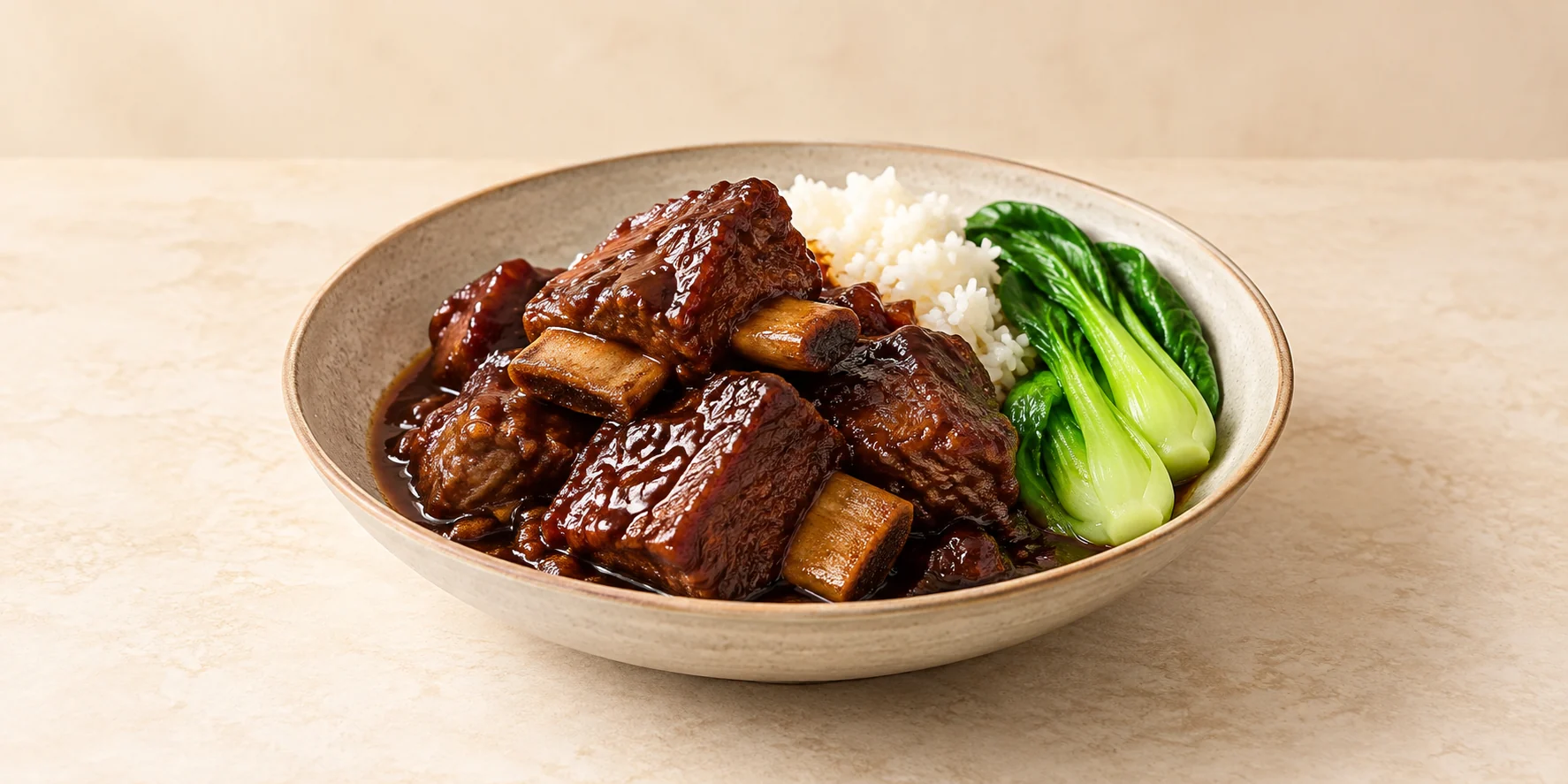 Da Hong Pao Braised Beef Short Ribs