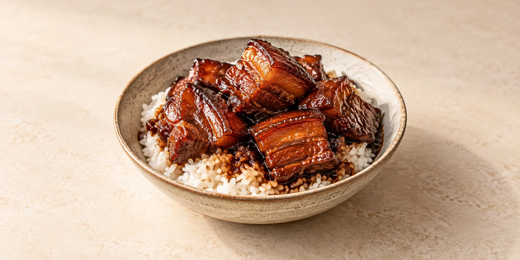 Red-Braised Pork Belly with Shou Pu-erh