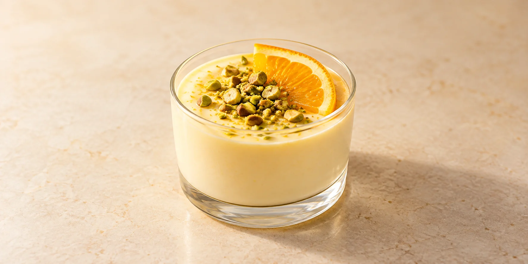 Citrus Green Tea Lemon Posset