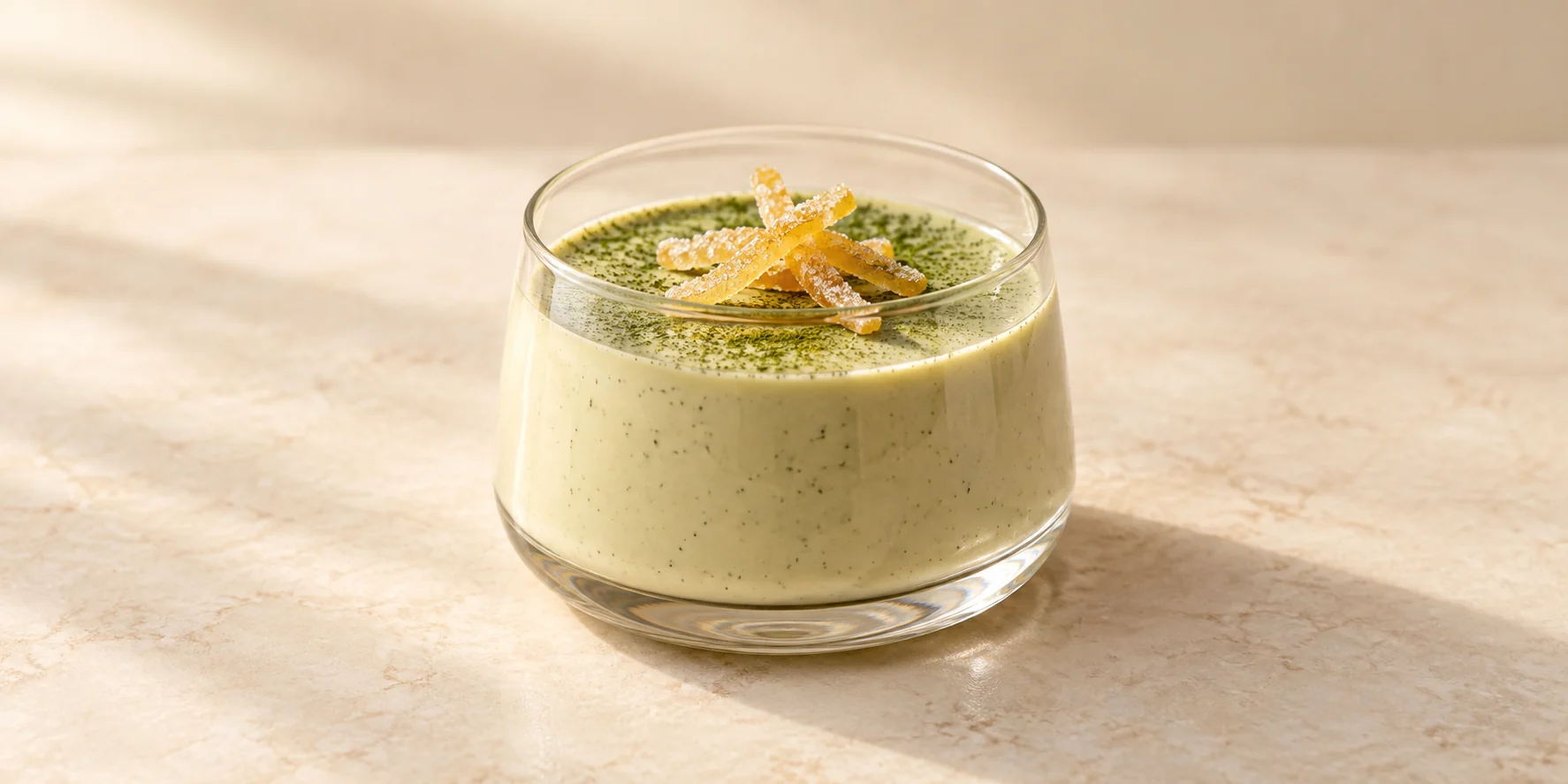 Enshi Yulu Jade Panna Cotta