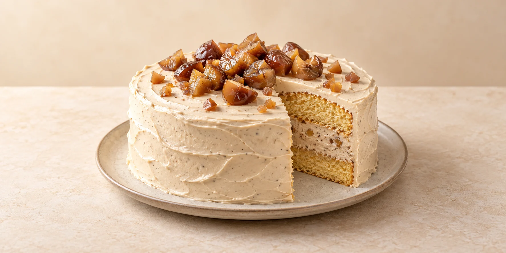 Zhu Ye Qing and Chestnut Cream Cake