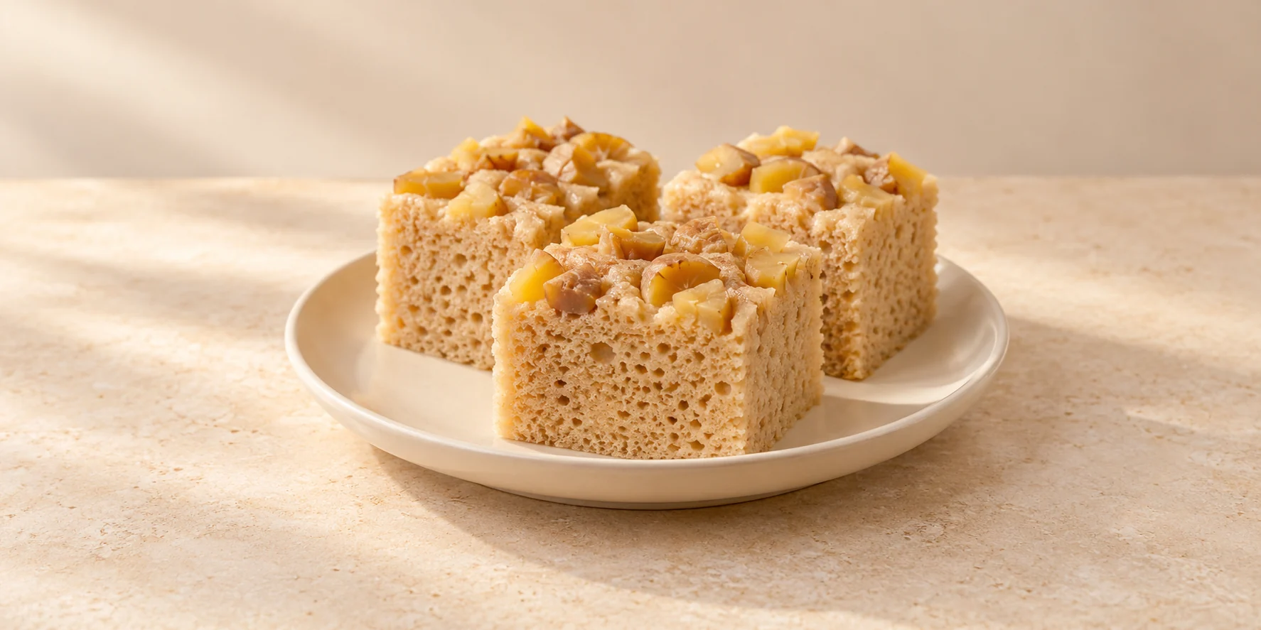 Huoshan Yellow Tea Chestnut Cake