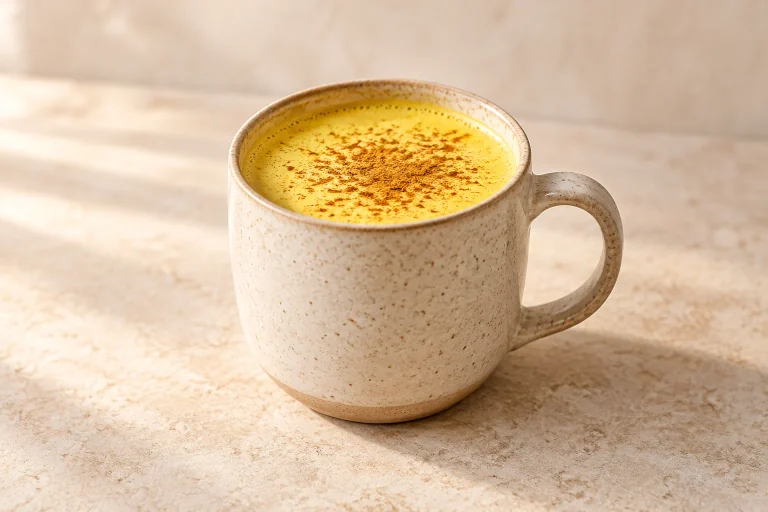 Star Anise Golden Milk with Turmeric and Honey