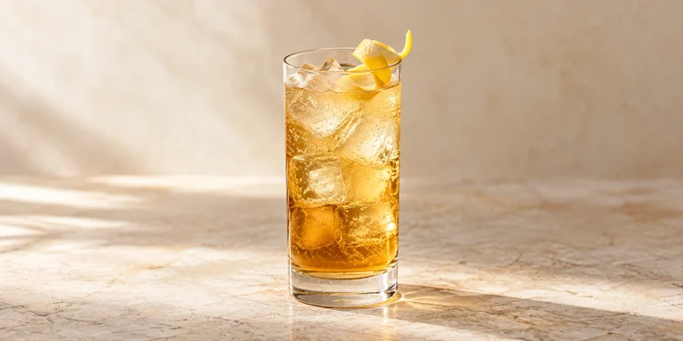 Toasted Barley Highball (with Mocktail Version)