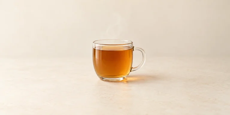 Warm Barley Tea with Toasted Rice and Ginger