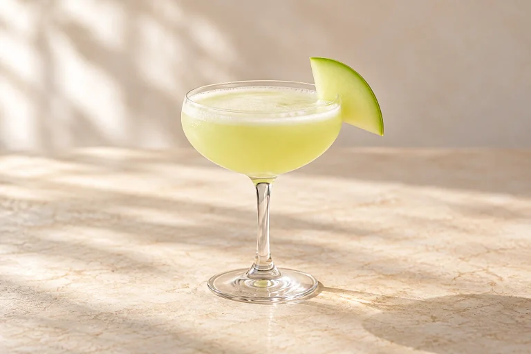 Silver Needle Melon Martini