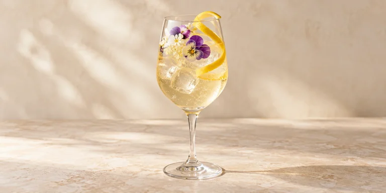 White Tea and Elderflower Spritz