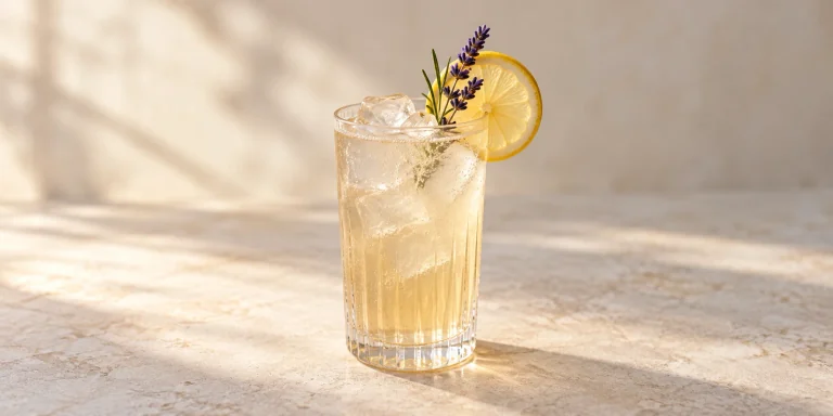 Calm Blend Lavender Lemon Mocktail