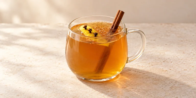 Hot Toddy with Echinacea, Whisky and Clove (with Mocktail Variant)