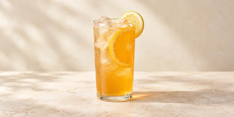 Iced Citrus Sparkler with Echinacea and Rosehip
