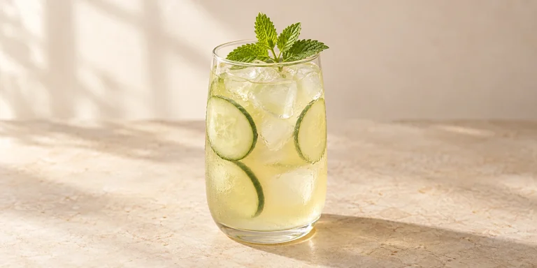 Iced Sleep Blend with Cucumber, Lemon and Honey