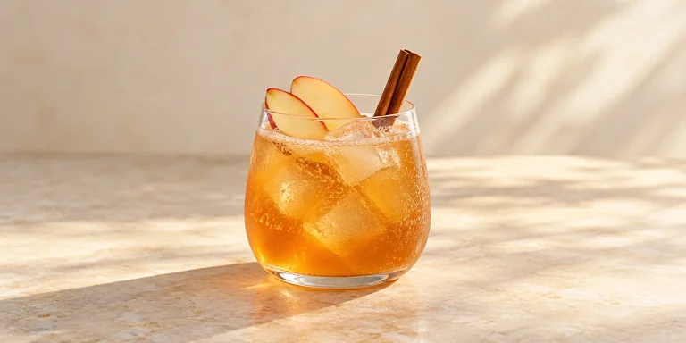 Spiced Cinnamon Apple Mocktail