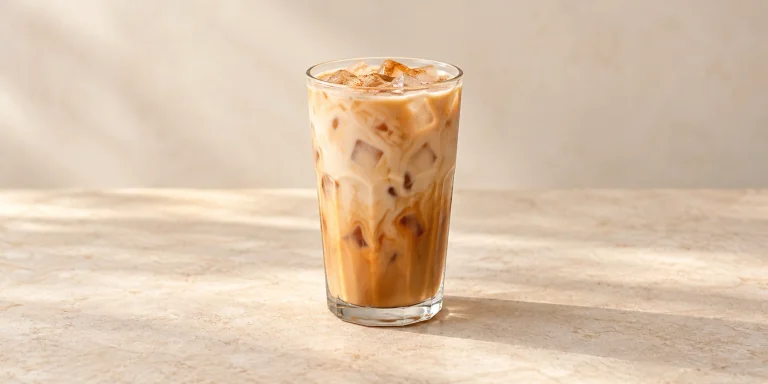 Chai masala latte helado