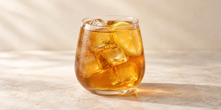 Iced Fu Zhuan with Honey and Chrysanthemum