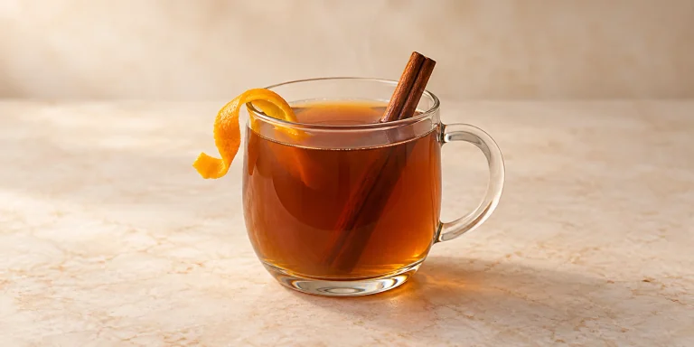 Smoked Brick Tea Hot Toddy
