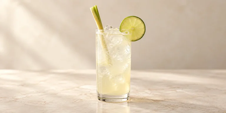 Lemongrass Gin Cooler (with Mocktail Variant)