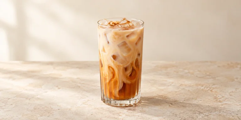 Iced Honeybush Oat Milk Latte