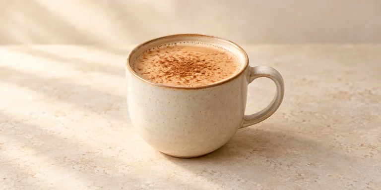 Caramel Black Tea with Milk, Honey and Cinnamon