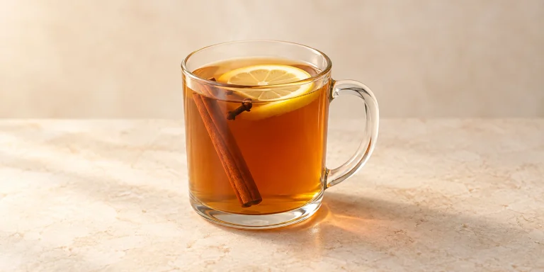 Hot toddy de té English Breakfast