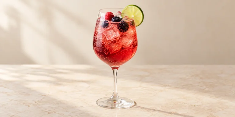 Mixed Berry Black Tea Spritz