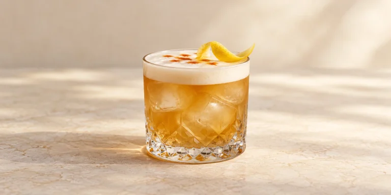 Golden Monkey Honey Whiskey Sour