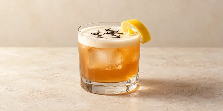Keemun Whiskey Sour