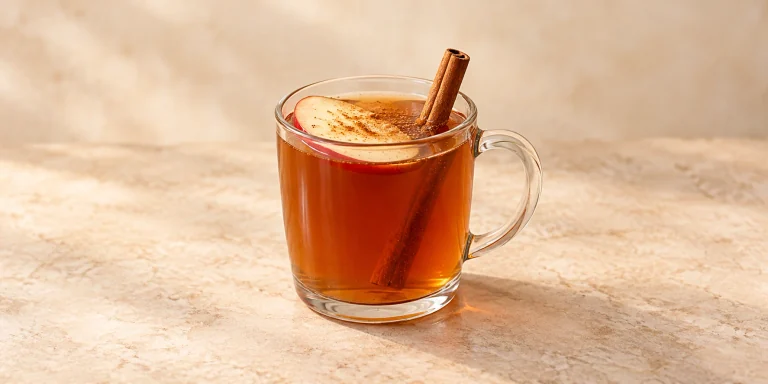Spiced Apple Cinnamon Tea Toddy